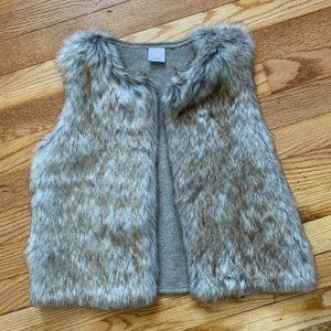 Girl's Wonder Nation Faux Fur Vest